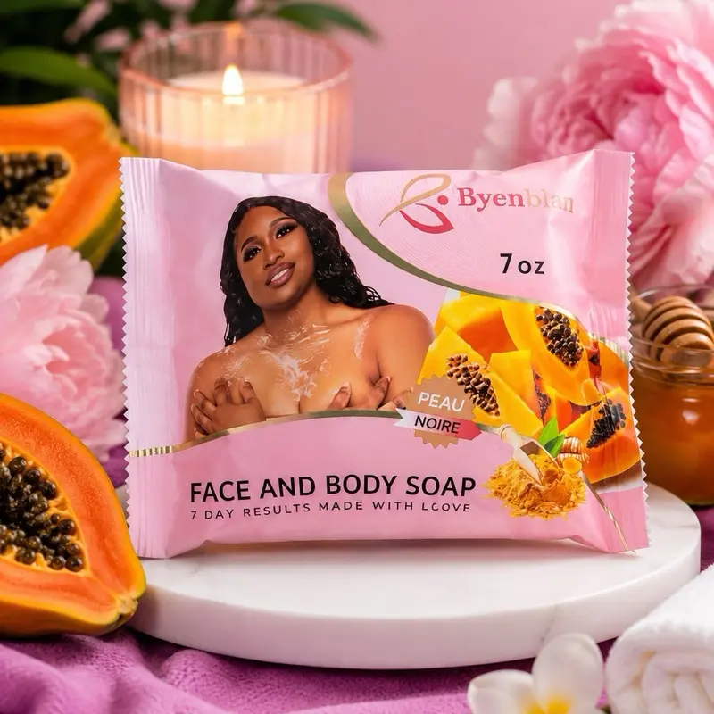 3pcs Byen noir  soap 7oz