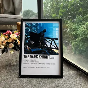 The Dark Knight - Movie Poster Print | Minimalist Movie Poster No Frame | Wall art