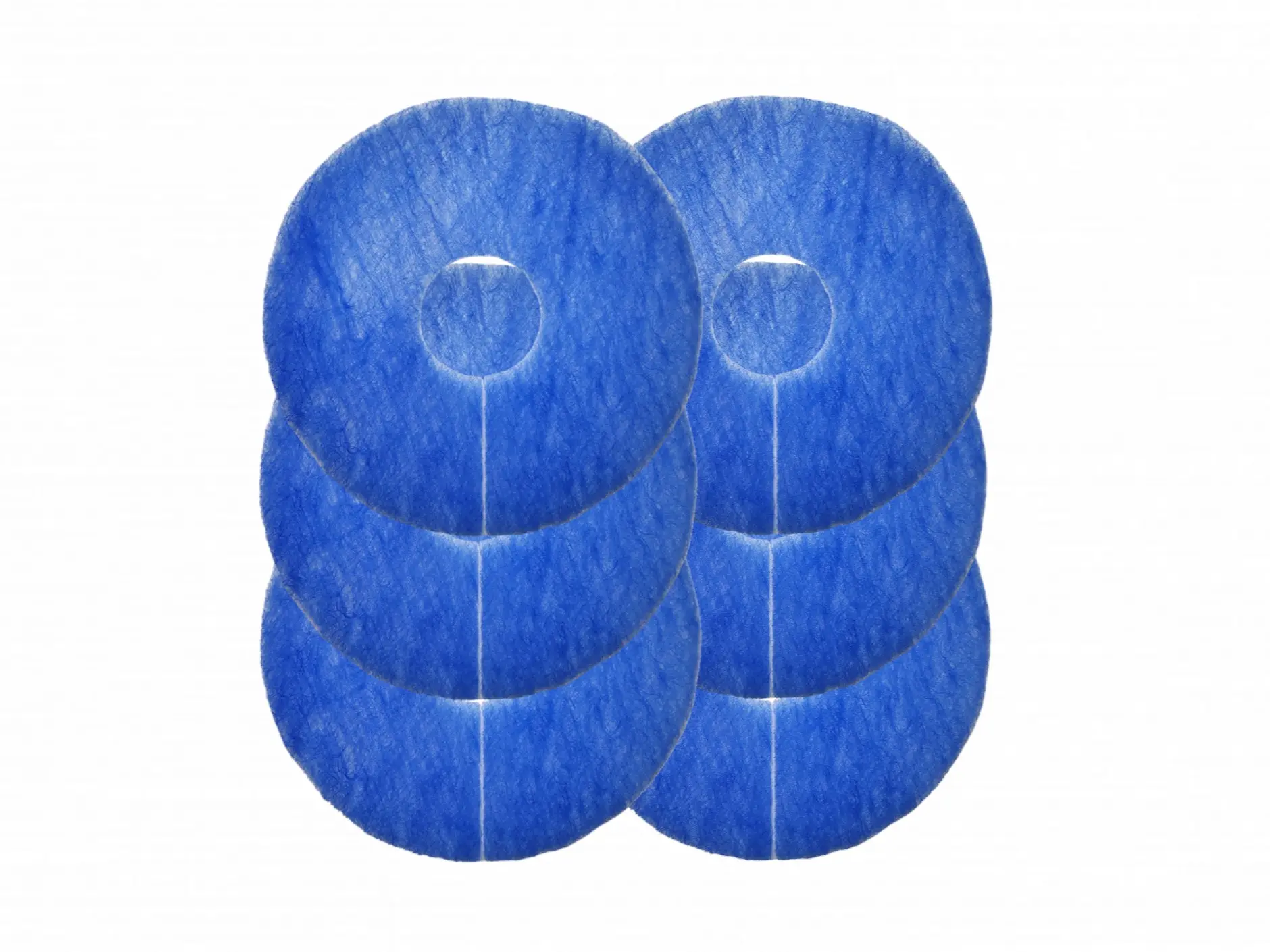 17" Round filters 6p