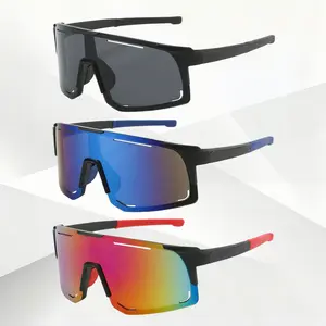 3-Pack Polarized Cycling Sunglasses - UV Protection Windproof Glasses for Men & Women, Road Riding Bike Sport Eyewear with Polarized Lens