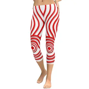 Red Target Capris