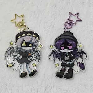 N and Uzi Chibi Keychain, Murder Drones Acrylic Keychains