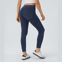 Washed Denim Navy Blue