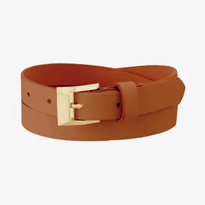 Greenwich Avenue Belt :: Light Cognac Greenwich Avenue Belt :: Light Cognac