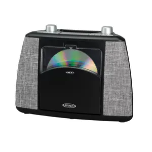Jensen CD-565BK Portable Bluetooth CD Music System