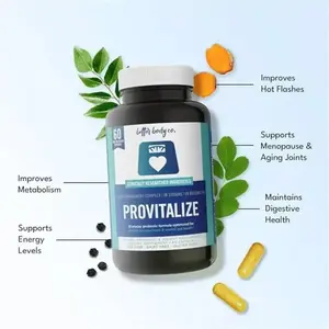 Provitalize |Probiotics forWomen Digestive Health, Menopause,Joint Support | Sexy Midsection Curves,Bloat | Turmeric Curcumin MoringaPackaging Vary | 60 Ct vita  pink