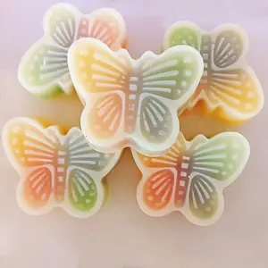 BonbonCiel Wax Candy: 200-350g Box with different shapes & flavored syrups Treats teacher appreciation gifts Hand Made Pastel Color Dessert Holiday Gift Crunchy ASMR Gummy-Like Snack Sweet