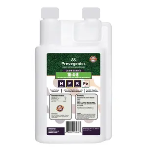 16-4-8 Liquid Lawn Fertilizer | (32 fl. oz.) | with Iron, L-Amino Acids, and Fulvic Acid | Balanced Lawn Food for All Grass Types