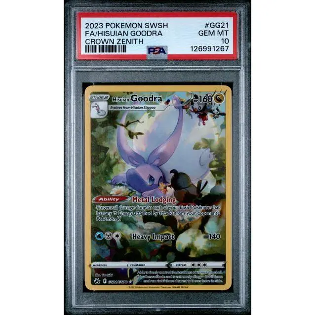 Hisuian Goodra #GG21 - [Graded PSA 10] SWSH: Crown Zenith: Galarian Gallery (CRZ:GG)