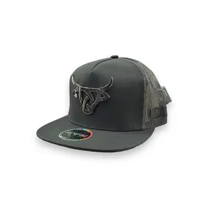 Lost Calf Hat - Blackout Iron Flat