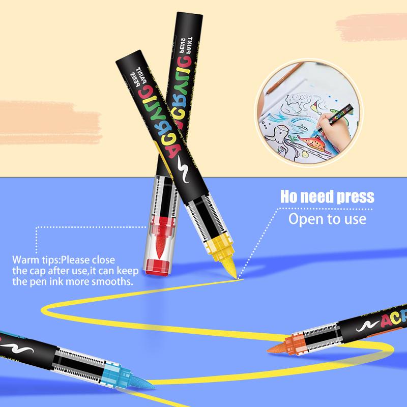 168/120 Acrylic Markers，Coloring Markers，DIY Enthusiast，Best Art Markers，Colorful Markers，Marker Pen Set