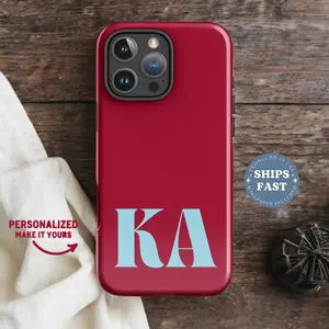 Monogram iPhone Case Custom Initial Personalized Phone Cover iPhone Case Compatible with iPhone 15 16 14 17 Pro Max 13 12 11 XR AIR XS Plus Cute Soft Silicone Drop Protection Rugged and Durable