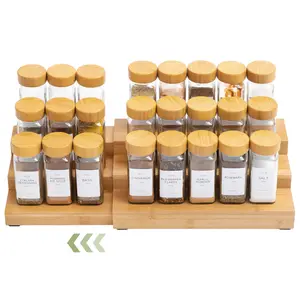 3 Tier Spice Shelf - Bamboo Racks Organiser
