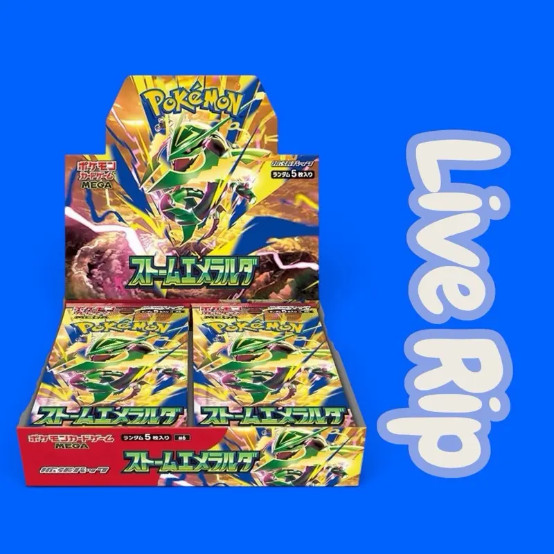 Storm Emeralda Booster Box (Live Rip)