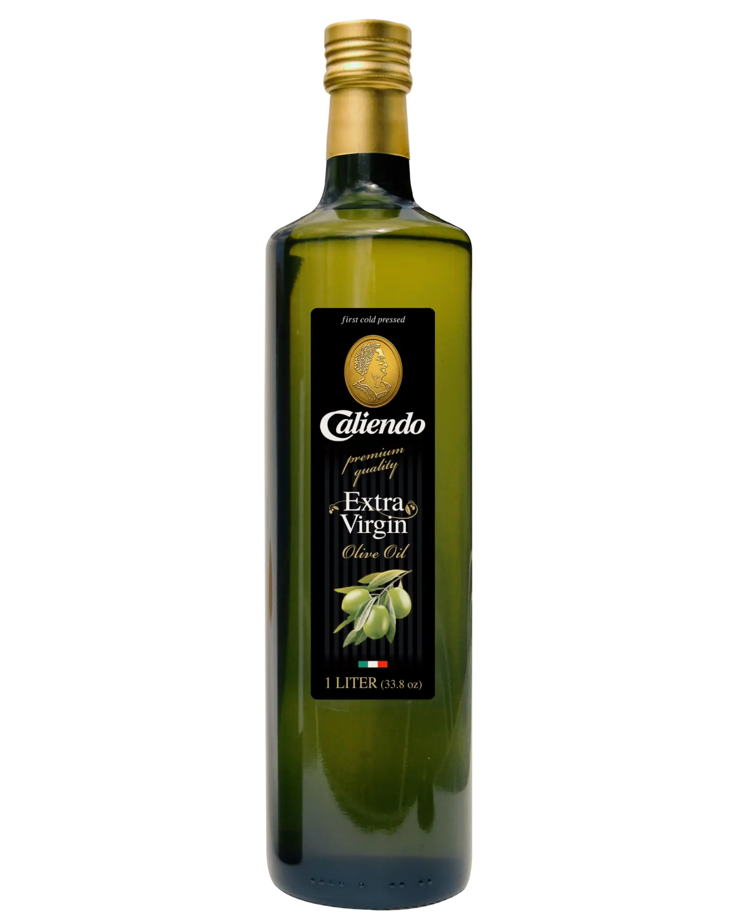 Caliendo Premium Extra Virgin Olive Oil 1L Glass Bottle