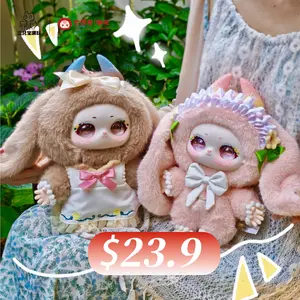 Shamali Misty Garden 400% Plush Blind Box ,Bunny Plush Dolls，Soft Furry Collectibles，Backpack or clothing decoration Stuffed Animal Stuffed Animal