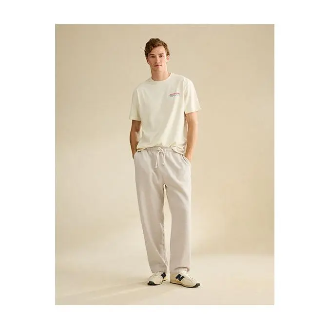 AE Laidback Luxe Heavyweight Open-Hem Sweatpant