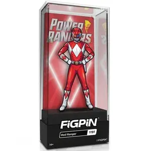 Power Rangers Red Ranger FiGPiN Classic 3-Inch Enamel Pin
