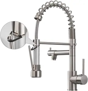 AIMADI Kitchen Faucet with Pull Down Sprayer