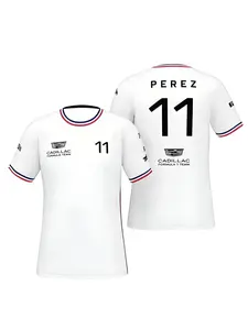 Checo Perez 11 # Fans Outdoor Extreme Sports Fitness Fast Drying Breathable Men's and Women's Short Sleeves Athletic Shirt