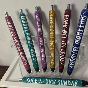 Bad word weekly pen set