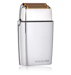 CONAIR FXFS2 METAL CORDLESS DOUBLE FOIL SHAVER, EQUIPPED WIT