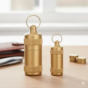 Mini Portable Storage Bottles with Mini Spoon | Perfect for Travel, Home & Daily Use | Compact, Leak-proof Design for Secure Organization of Jewelry, Pills, Spices & Small Essentials.