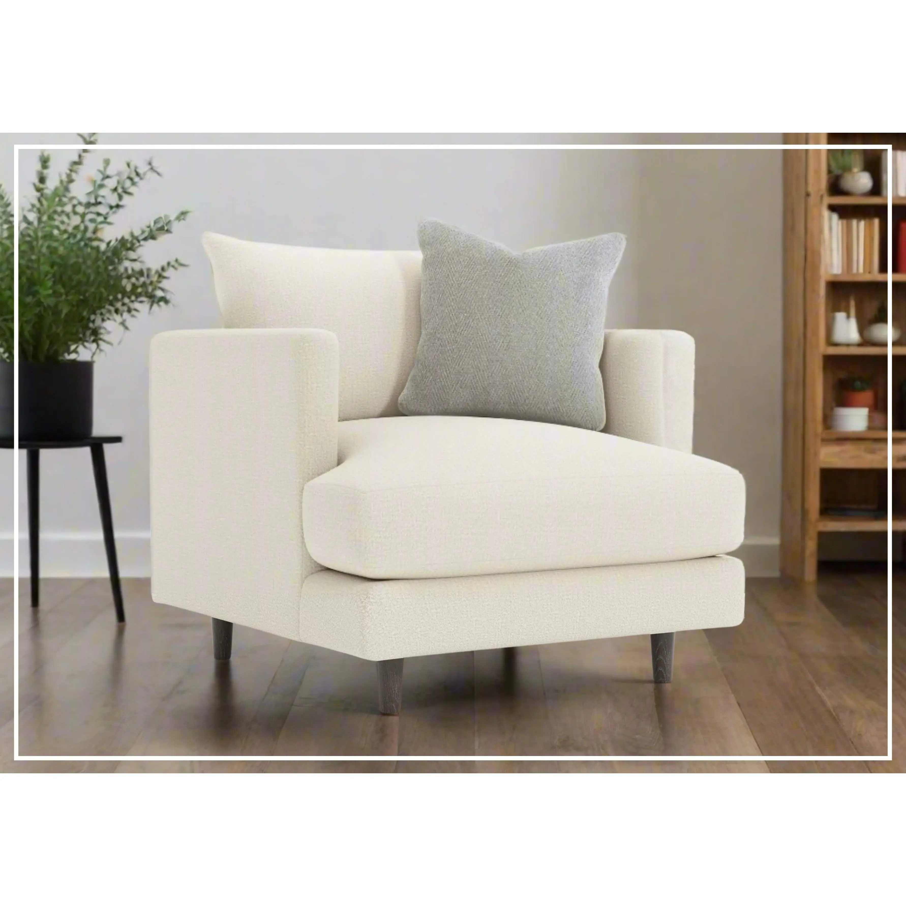 Bernhardt Colette Fabric Chair in Beige
