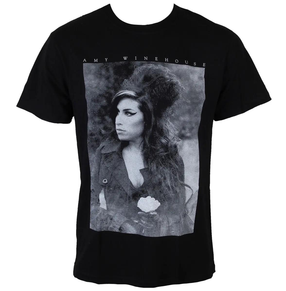 Y2k Amy Winehouse Graphic Cotton T-shirt Unisex Summer Short Sleeve Fashion Brand Tee Luxury Casual Vintage Tees