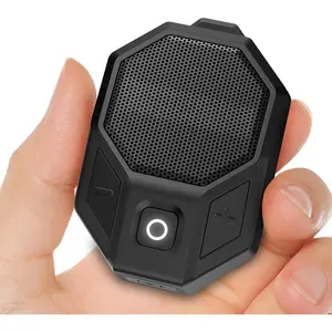 Clip- Portable Speaker Wearable Speaker  5.4, Mini Speakers for Hands-Free Calls, Built-in Mic, Stereo Sound, IPX6 Water Resistance, 12H Playtime,  Speakers for Outdoor