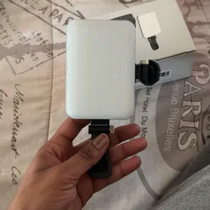 Product Review of 1 Set Portable Front & Back Phone Clip Selfie Fill Light, 2200mAh Rechargeable & 7 Lighting Mode Clip-on LED Selfie Light For Smartphone, Tablet, Laptop #TOP PICKS from j**e