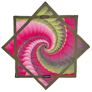 051.Mini - Dragon Scales Flowstar 24" (Non-UV)