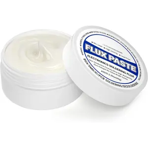 9570 Rosin Soldering Paste Flux For Electronics, No Clean Flux for Circuit Boards Electrical Repairs and Copper Electrical Wire (2.29oz Jar)