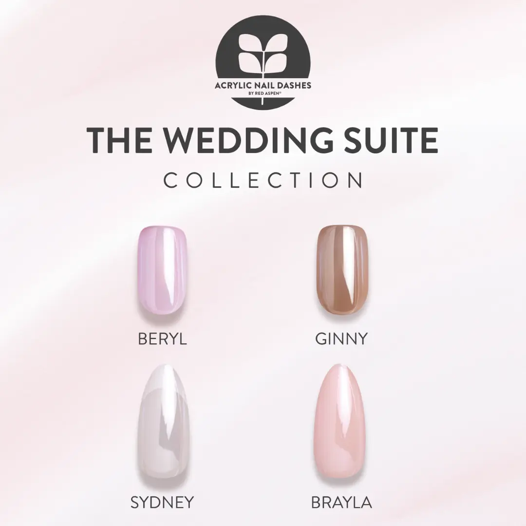 Red Aspen Acrylic: Wedding Suite Press On Nails for a Salon-Quality Manicure at Home