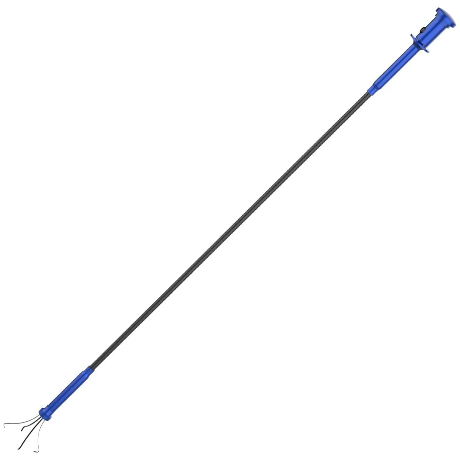 Grabber Tool Magnetic Four-claw Picker, Bendable Hose Reacher Pickup Sweeper with LED Lights, Flexible Long Handy Reaching Assist Tool for Litter Pick/Home Sink/Drain, Grabber Reacher Tool Industrial