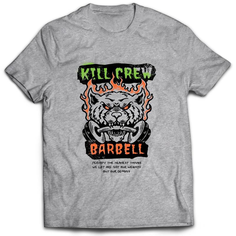 Kill Crew Graphic T-Shirt Cotton Fabric Sleeve Top Soft Streetwear - Slogan - Premium Fabric - Comfort Kill Crew Graphic T-Shirt Cotton Fabric Sleeve Top Soft Streetwear - Slogan - Premium Fabric - Comfort