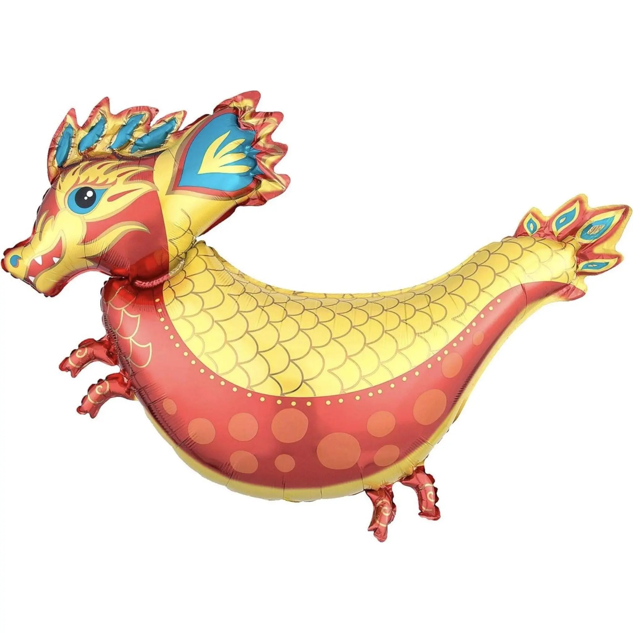 38" Dragon Party Balloon