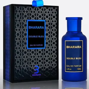 Bharara Double Bleu Pour Homme Eau De Parfum For Men 3.4 oz /100 ML