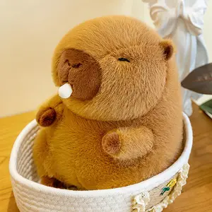 Capabala Figurine Doll Plush Toy Pillow Capybara Online Influencer Cute Doll Ragdoll Female Birthday Present