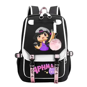 Aphmau Trendy Youth Backpack-Travel & School Bag,Laptop Backpack Perfect for Commuting,Camping & Daily Use,Durable Large-Capacity Design,Best Gift for Boys & Girls 11.4''*18.1''