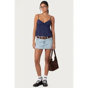 Chiara Denim Micro Skirt Chiara Denim Micro Skirt