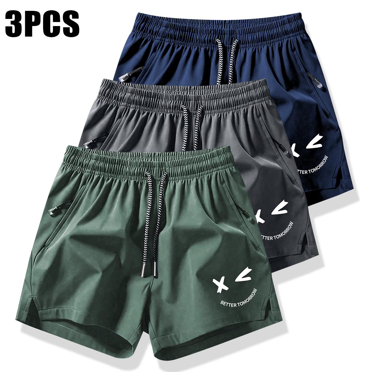 Men's Shorts - Casual Shorts For Running And Workout - Breathable Fabric, Quick-Drying - For Men - Suitable for Sports & Fitness - Great Gift for Active Guys