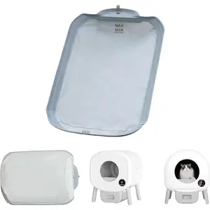 Fabric Soft Basin Replacement Liner for Self-Cleaning Cat Litter Box,Cat Litter Boxes Replacement Pad,Waterproof,Easy to Install Litter Box Cleaning Parts,Automatic Litter Box Liners