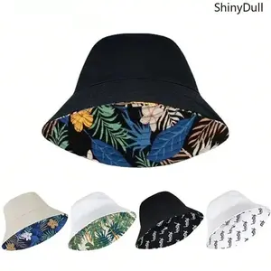 Embroidered Fisherman Hat – Unisex Sun Protection Bucket Hat for Outdoor & All Seasons
