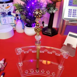 $12 Pre-made Character Extended Rod Beaded Pens No Assembly Required Classic Design Comfortable Grip Ready for Use