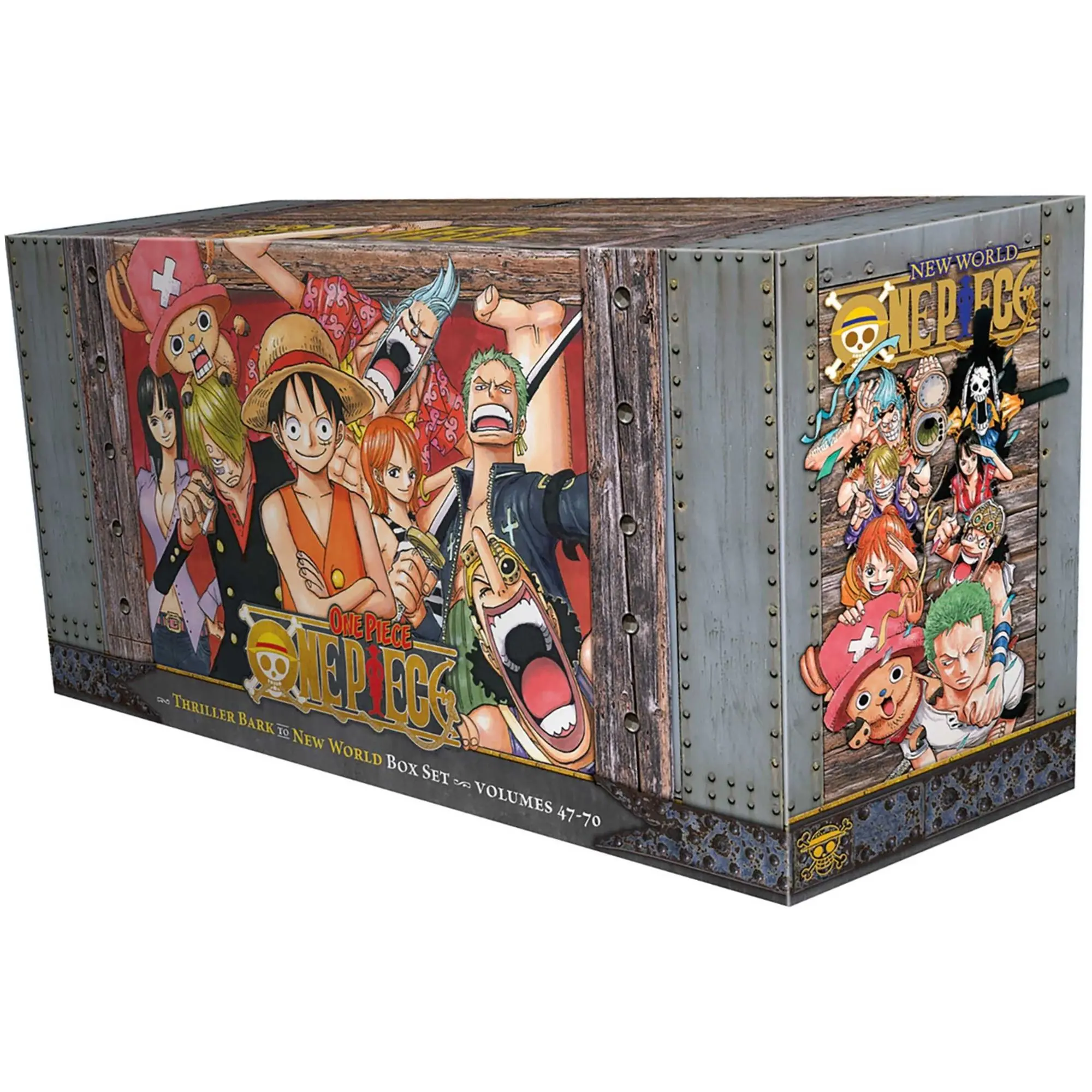 One Piece Box Sets 1, 2, 3 & 4 W/Color Compendiums 1, 2 & 3