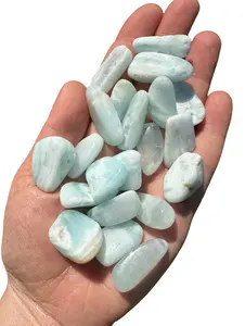 Caribbean Calcite Tumbled Stone (A+ Grade)