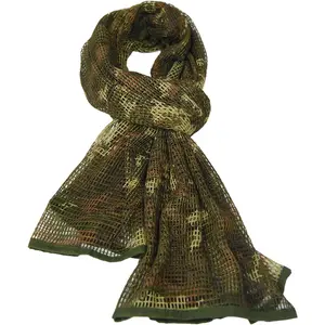 Camouflage Netting, Mesh Net Camo Scarf for Wargame,Sports & Activities