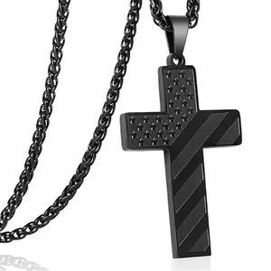 Cross Necklace with Design - Stylish  Pride Accessory for Daily Wear