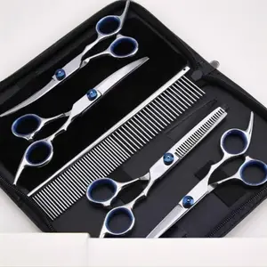 Professional Dog Cat Hair Trimming Scissors Stainless Steel Safe